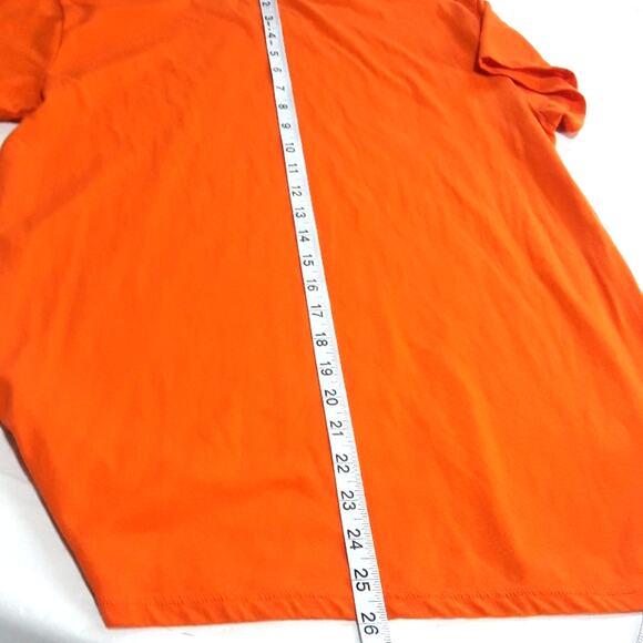 Hallo Queen Womens Sz M Orange with Gold Crown Short Sleeves Tee Shirt NWOT - Picture 7 of 8